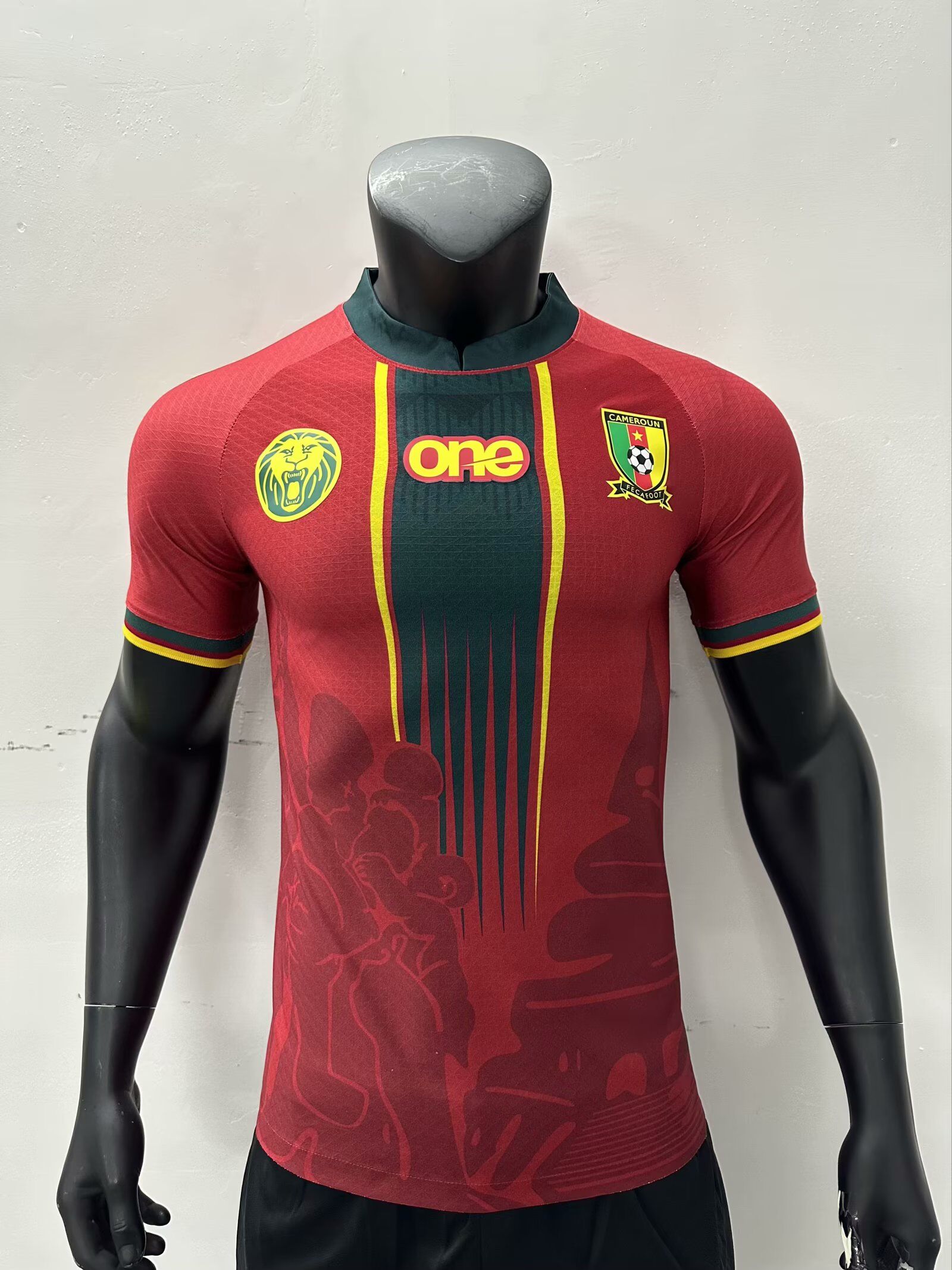 AAA Quality Cameroon 23/24 Red Training Jersey(Player)